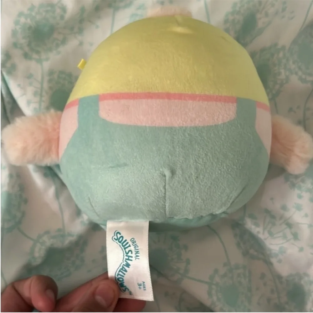 Squishmallows Yellow and Green Chick Plush